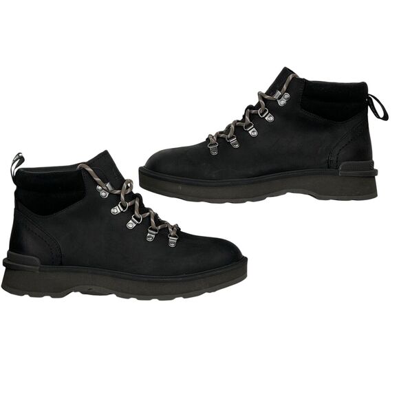 Sorel Hi Line Hiking Boot Women's SZ 10.5 Black Suede Leather NEW Athletic Chunk - Picture 4 of 10